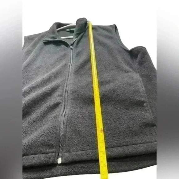 Woolrich Andes Fleece Vest in Black Men’s Size XL - Picture 6 of 9